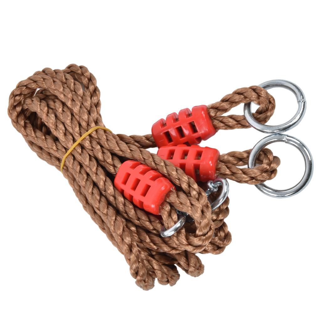 Прочный удлинительный трос для качелей, 6 нитей, ПЭ-металлическая веревка с соединительной пряжкой и сумкой для хранения, для наружных садовых качелей, автомобильный ремешок