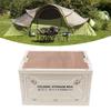 Collapsible Camping Storage Box Pulley Design Waterproof 5 Sides Opening Camping Folding Storage Bins for Car Outdoor