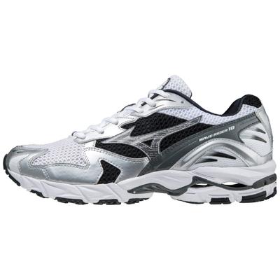 Кроссовки Wave Rider 10, Белый/Черный/Серебристый, Размер 26.0 см, 2E