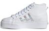 adidas Женские кроссовки Nizza Platform Mid 'White Iridescent' Женские H01566