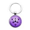Naruto Keychain with Time Gem Pendant Sharingan Anime Merchandise Metal Keychain Accessories