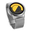 ZEROO Quarter Moon Quartz Design Watch for Men and Women W08034B01SM01 [ZEROO] [Authentic]