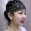Stylish Hair Cover Cap for Middle-Aged & Elderly Women - Fashionable Hair Band & Headscarf