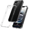 Clear Case For iPhone 16e Case With Reinforced 4 Corners Transparent Drop Protection Soft TPU Shockproof Phone Case for iPhone 17 15 14 13 12 Pro Max