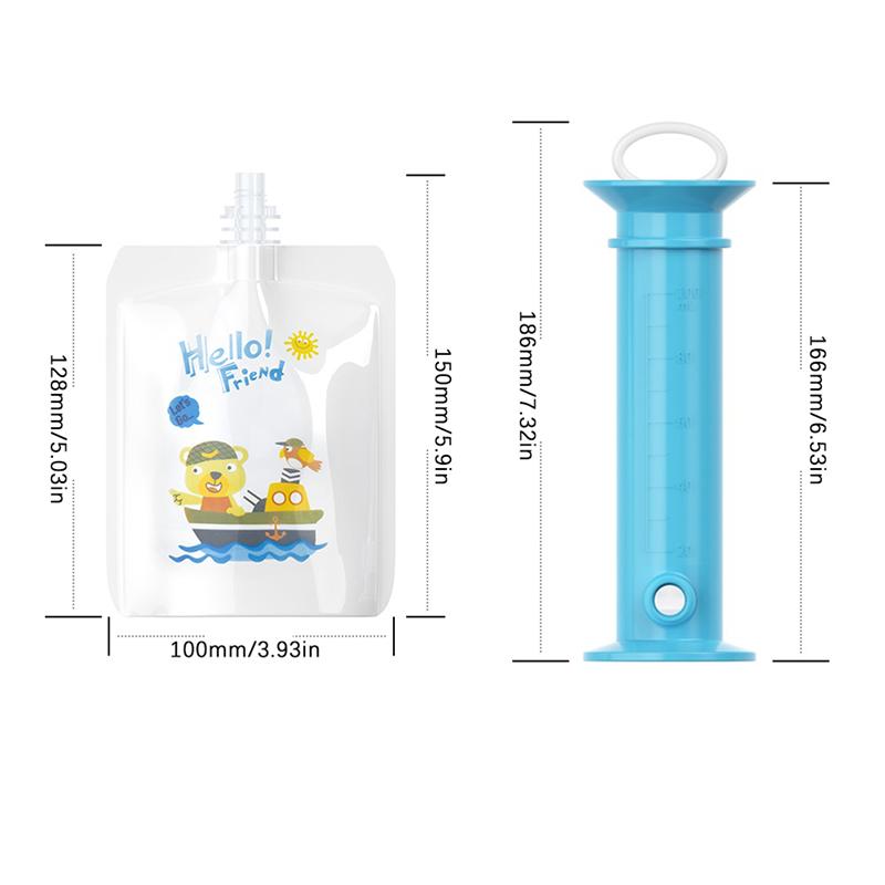 Производитель пакетов для детского питания, многоразовый детский фруктовый сок, пюре, наполнитель, подарок