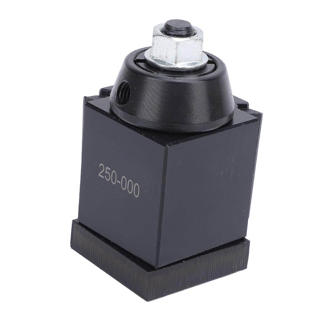 Держатель инструмента токарного станка с ЧПУ 250000, быстросменный стальной клиновой держатель токарного станка и торцевой стойки