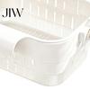 Ventilated Food Storage Rack Kitchen Sink Hanging Drain Basket, with Quick Drying Holes, Foldable Cleaning Accessory for Home Space Saving Residue