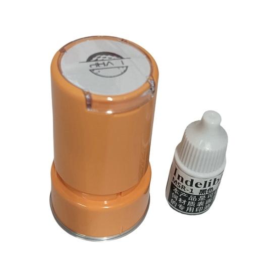 Штамп для мячей для гольфа Самоокрашивающийся штамп для мячей для гольфа Быстросохнущий инструмент для маркировки мячей Настройте свой