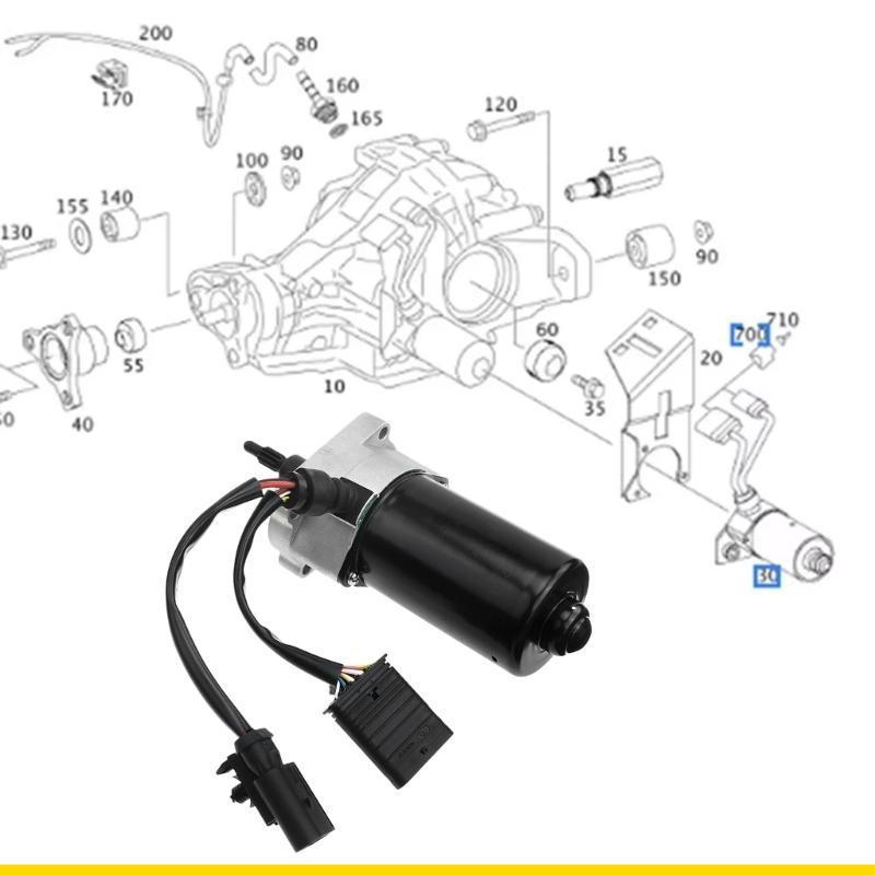 SZCH 1645400288 Rear Differential Lock Motor for X164 ML320 Harsh Driving Conditions