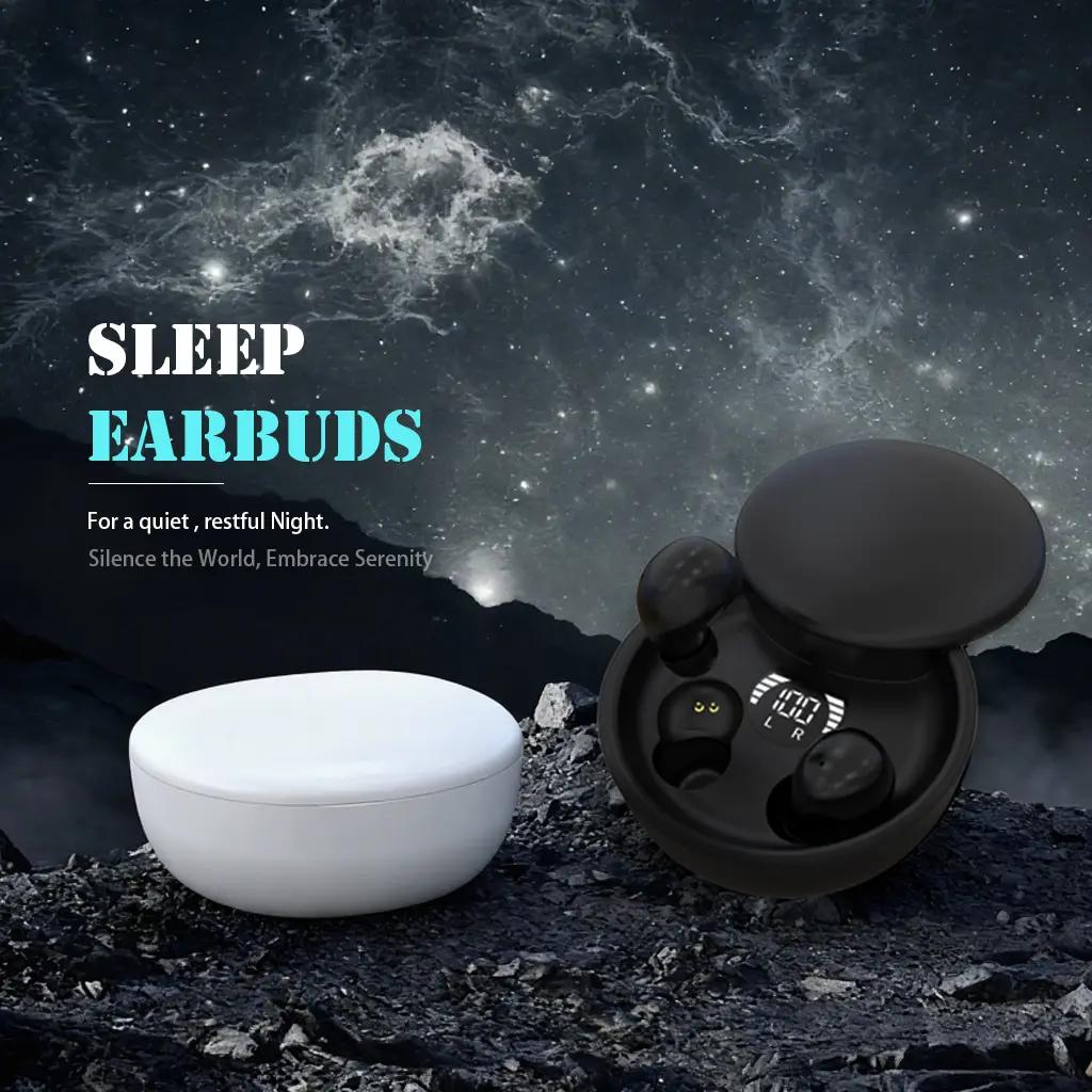 Мини-невидимые True Wireless Bluetooth 5.4 Наушники, Внутриканальные Спортивные Наушники с Шумоподавлением, для Игр и Аудио