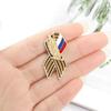 Symbol Pins St. George Ribbon Badge Victory Day Festive Symbol Pin New Enamel Badge