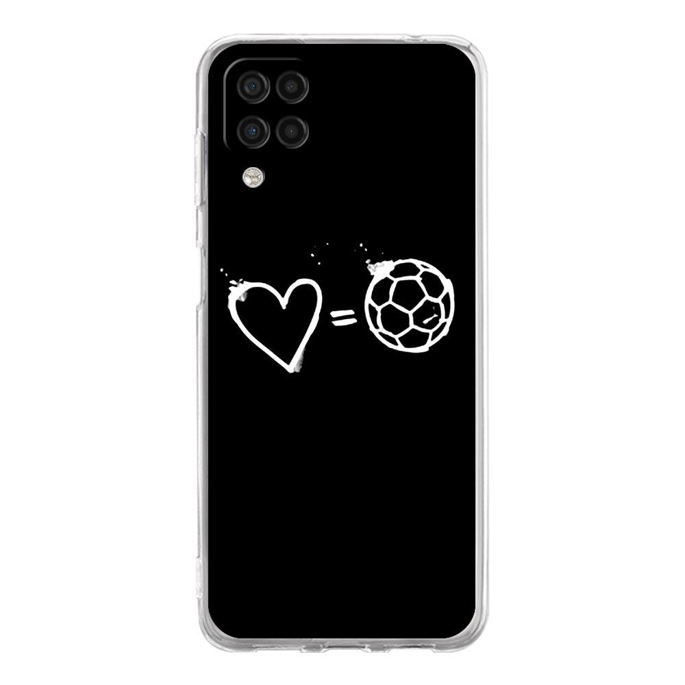 Case For Samsung A54 A52 A50 A70 A30 A40 A20S A20E A02S A12 A14 A22 A24 A42 A34 A32 5G A04s Cover Football Passion Soccer Ball