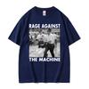 Bernie Sanders Funny Meme Tshirts Rage Against The Machine Graphics T Shirt Men Women Summer High Street Short Sleeve T Shirts