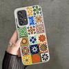 Italian Sicilian Style Floral Pattern Shockproof Phone Case for Samsung A17 A16 A15 A14 A37 A57 A36 A56 A26 A35 A55 A25 A34 A54