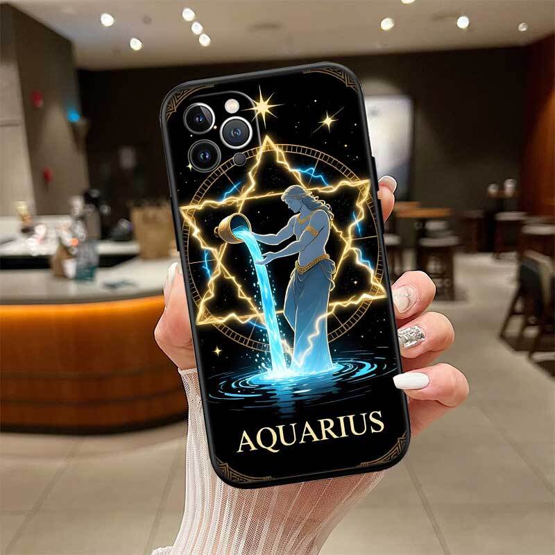 12 Constellation Card Case for Samsung M55 M35 M15 A02 A05S A05 A06 A15 A12 A13 A10 A16 A20 A22 A24 A25 A30 A31 A32 A33 A35 A42 A50