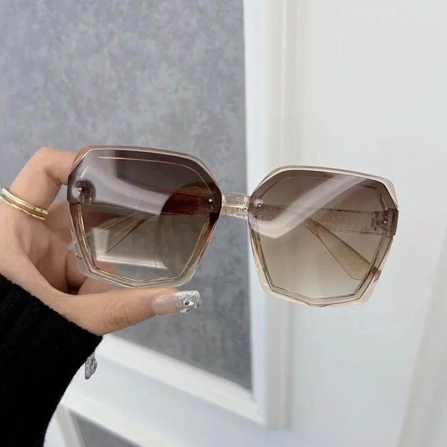 Ретро Квадратные Солнцезащитные Очки Женские Модные Пластиковая Оправа Винтажные Солнцезащитные Очки Мужские Стильные Оверсайз Очки