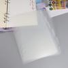 Mogoostry 2 Pack A5 Binder Dividers 6 Tabs Clear Plastic Binder Index Tabs Planner Divider for Round Ring Binder Sheet Protector (Total 12 Dividers)