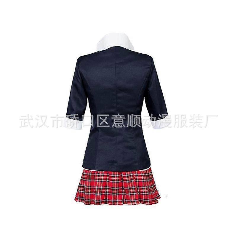Halloween Danganronpa Junko Enoshima Cosplay Costume Anime Roleplay Outfit Women's Cosplay Costume