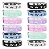 What Would Jesus Do Braided Rope Bracelet Rubber Wristband Wrist Strap for Women Men Gifts