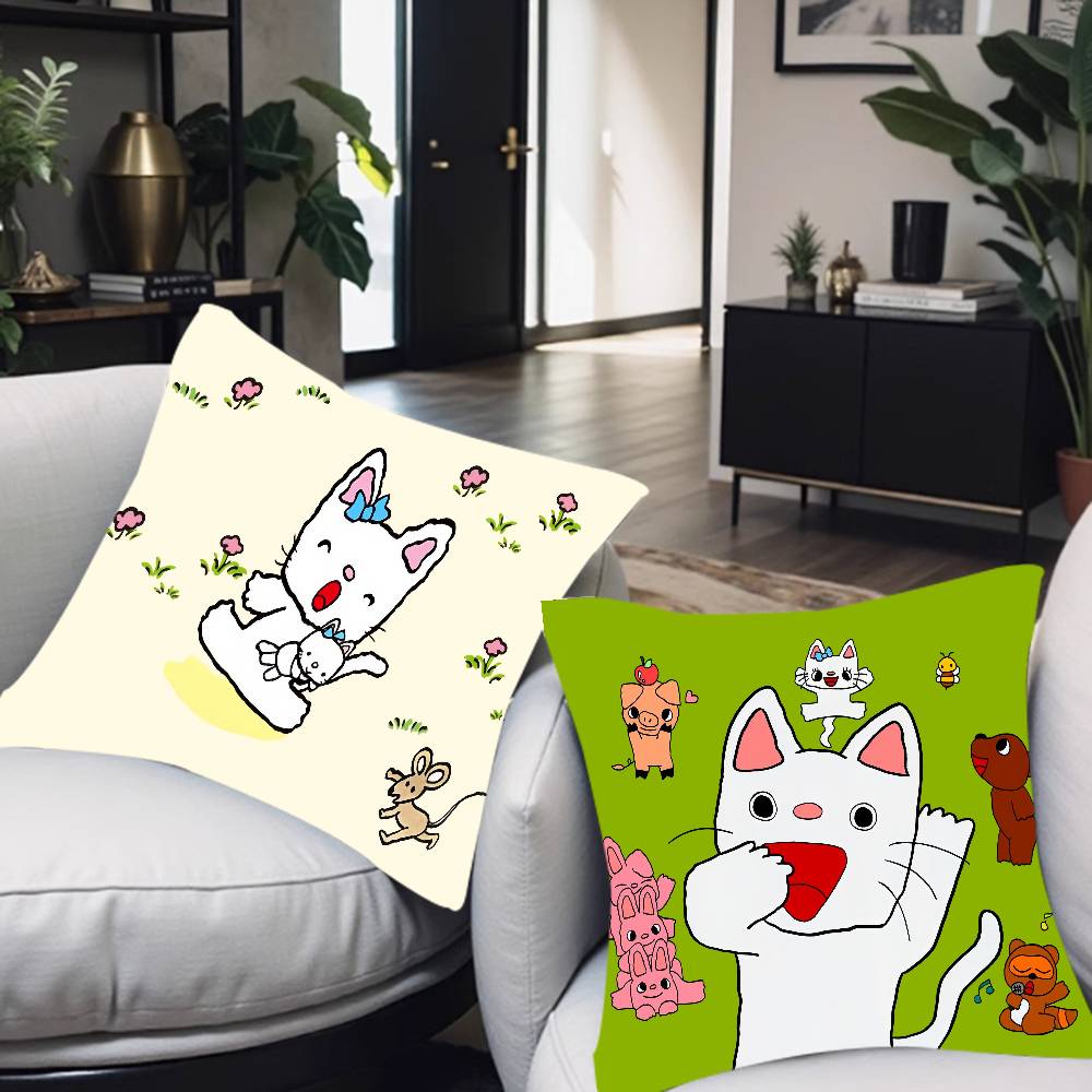 Cartoon Nontan Pillowcase Toon Gift Cushion Cover Bedroom Home Sofa Chair Seat Decor Pillow Case