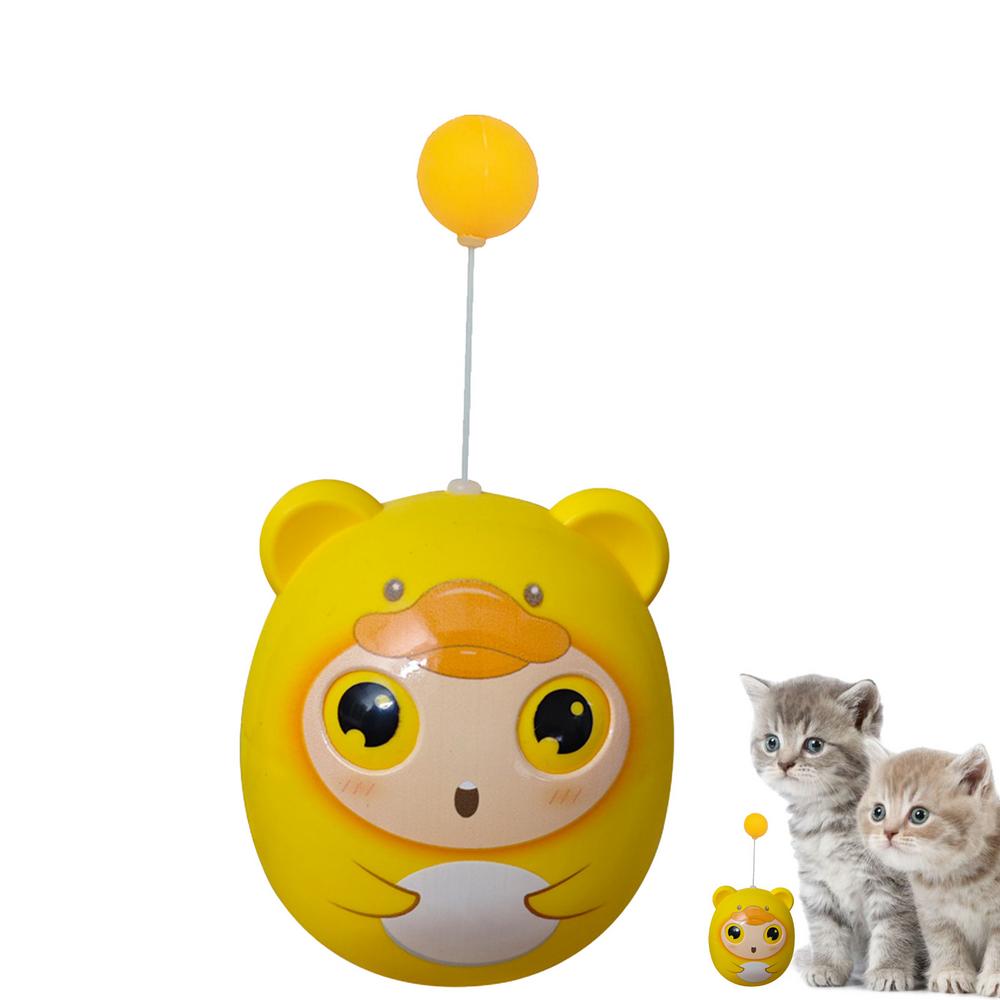 Интерактивные игрушки для кошек Интерактивный забавный кошачий мяч Перья Креативная игрушка-дразнилка Упражнения Игра в помещении на улице