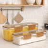 Plastic Noodles Spaghetti Container Transparent Pasta Storage Container  Fresh-keeping