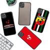 A-Abarth ЛОГОТИП Матовый Прозрачный Чехол для Телефона Для IPhone Case 16 15 14 13 12 11 Pro Max X XS Max Plus