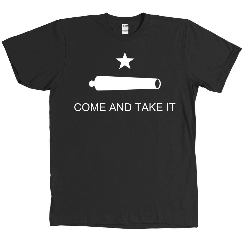 Come and Take It Texas Revolution Flag T Shirt Cannon NEW - MANY COLORS