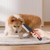 Pet Hair Removal Flea Comb Cat Grooming Brush with Release Button Pet De-Shedding Massage Comb for Short/Long Hair Cats Dogs