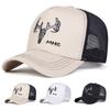 Unisex Antler MHC Embroidery Baseball Net Caps Spring Summer Outdoor Adjustable Casual Hats Dad Hat Sunscreen Hat