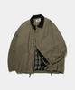 Некое Место Color-Block Вельветовый Воротник Куртка-Ветровка Barbour Охотничья Trucker Jumper [Бежевый]