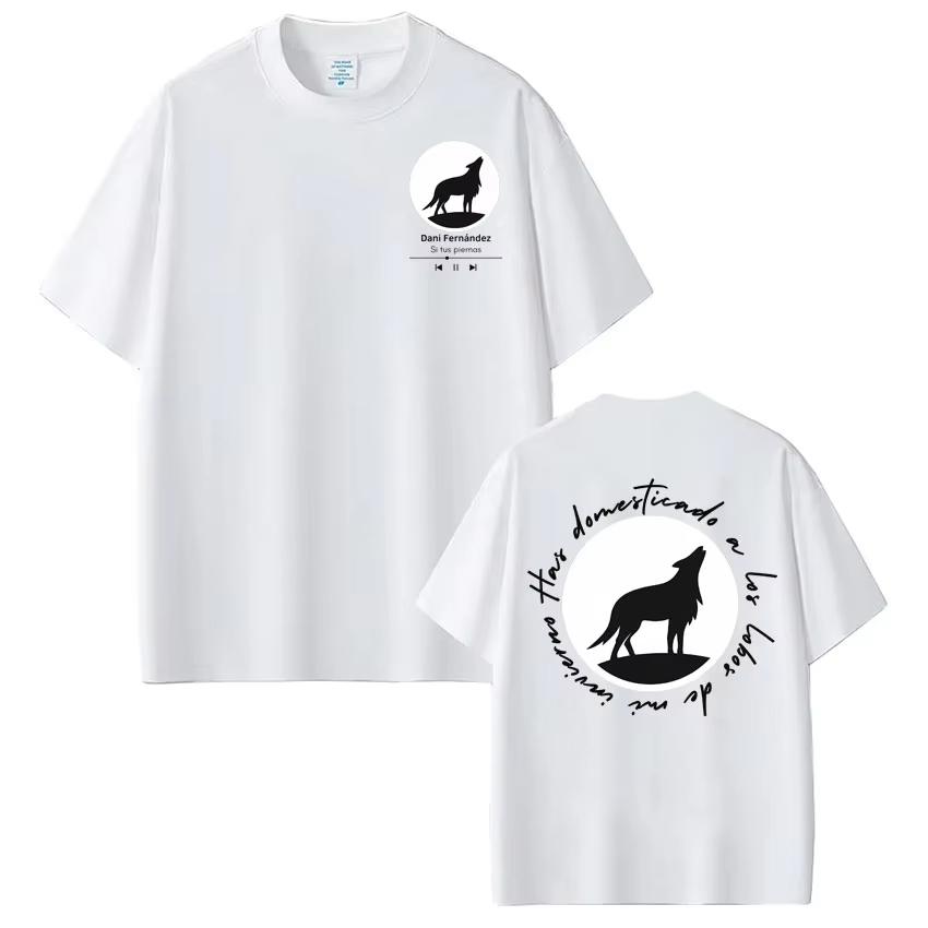 Rapper Dani Fernandez Album Tour Print Tshirts Unisex Women Vintage Tshirts Shortsleeved top Cotton Vintage Tshirts Fan Gifts