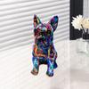 Animal Statue Dog Creative Sculpture Ornament for Cabinets Shelf Bedroom Living Room