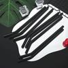 High Borosilicate Glass Straw Set Reusable Eco Friendly Drinking Straw for Smoothies Cocktails Bar Accessories Straws with Brush