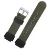 Для Casio 3299 Ae-1200 1100 A158/159 Механизм холст Ремешок для часов Зрачок на открытом воздухе Погружение Нейлоновый ремешок для часов Черный армейский зеленый хаки синий