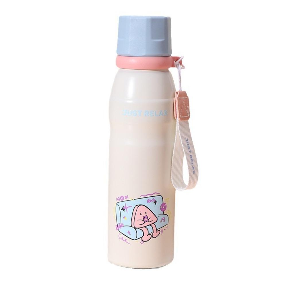 Нержавеющая сталь 316 Мультяшная термокружка Большой емкости Термос Бутылка для воды Вакуумная колба Ребенок