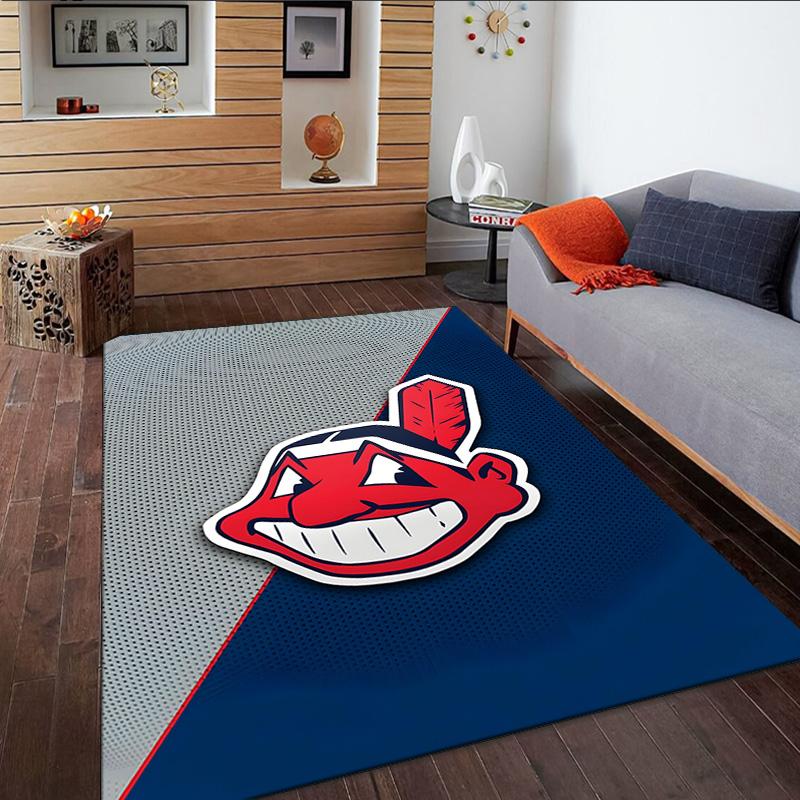 Indians football  Carpet, Kitchen Rugs, Yoga Mat, Non-Slip Mats, Rug for Bathroom, Living Room bedroom, Camping Rugs Christmas Gift