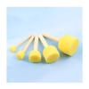 Children's Round Sponge Paint Brush Set for DIY and Early Education