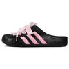 КЛОГИ ADILETTE Унисекс Черный Розовый GZ5886(КомандаJ-520)