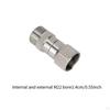 3/8 NPT M22 Нержавеющая сталь Дисперсионный Гибкий Утечка с