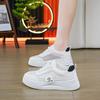 Trendy Muffin Platform Ins Little White Shoes Women's Casual Sports Shoes 2025 Spring and Summer New Breathable Non-slip Board Shoes