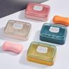 Bathroom Soap Dish With Lid Home Plastic Soap Box Keeps Soap Dry Soap Dish Travel Portable Soap Tray Dish Storage Soap Container