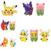Adorable Pikachu Costume Figures Set For Desk And Car Decor
