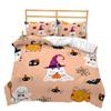 Halloween Pumpkin Ghost Three-Piece 3D Digital Printing Four-Piece Quilt Cover