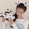 Zoo Hair Clip Cartoon Hair Band Cute Plush Doll Hair Hoop Fashion Panda Headband  Children