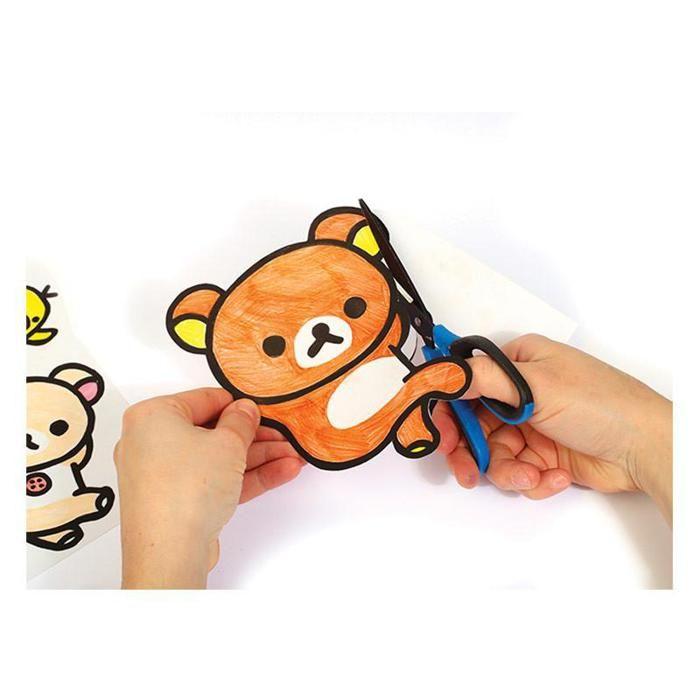 Kit Plastique Dingue - Rilakkuma - Porte-clés Kawaii - 3 pcs - Créatif - Personnages