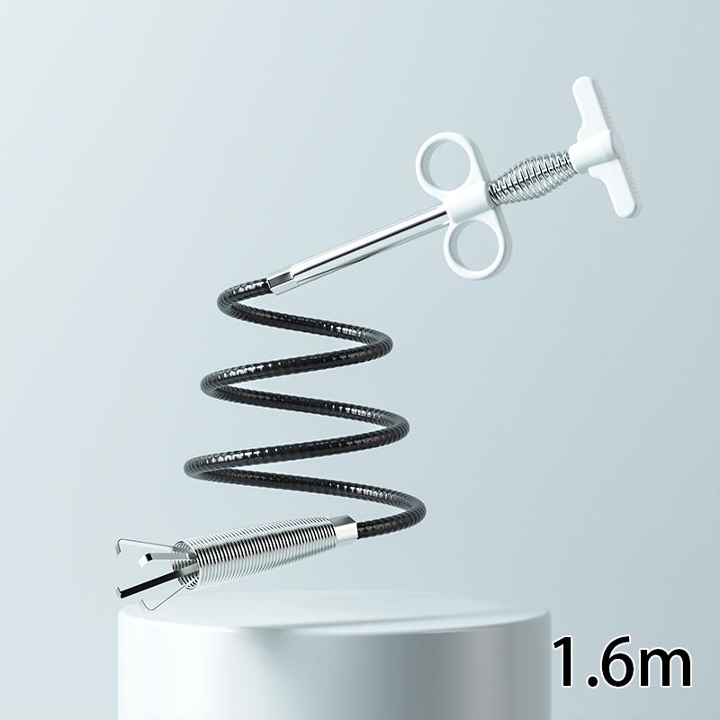 Sewer Pipe Dredging Extractor Flexible Grabber Claw Reacher Tool Drain Clog Remover Cleaning Tool For Sewer Sink Toilet