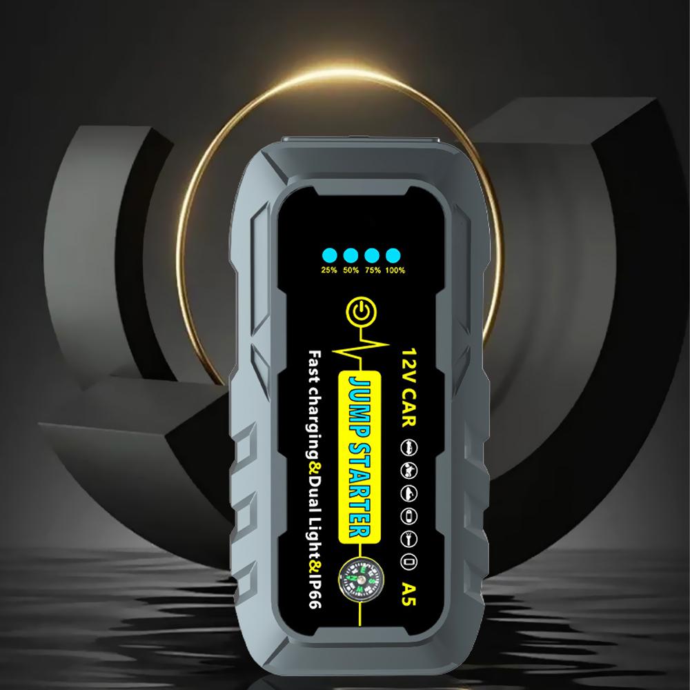 Автоматическое пусковое устройство Аварийный старт Портативный Power Bank 22200 мВтч 3000 А Пуско-зарядное устройство 12В Автомобильный стартер Запуск автомобильного аккумулятора