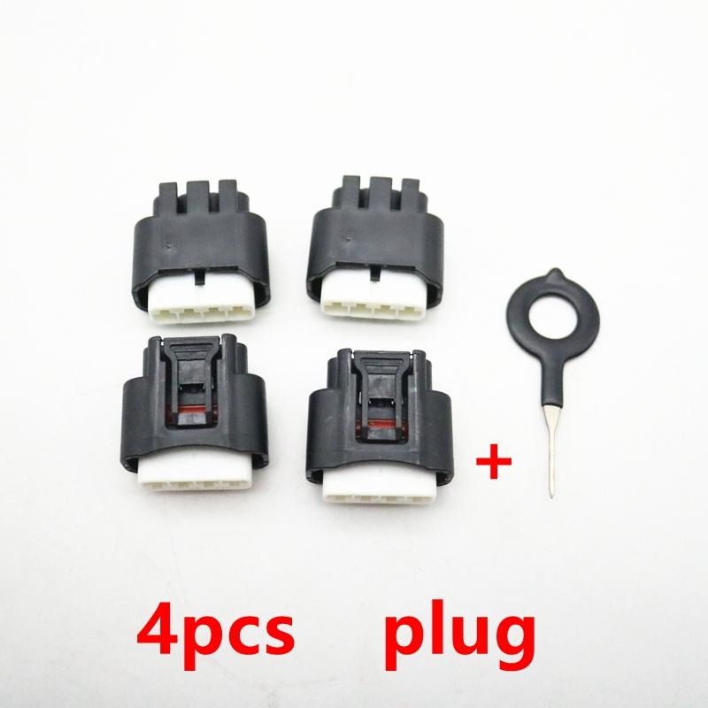 Auto Ignition Coil Female Connector Plug For Toyota Vios Corolla Camry Highlander RAV4 Reiz Mark X Crown Prius C