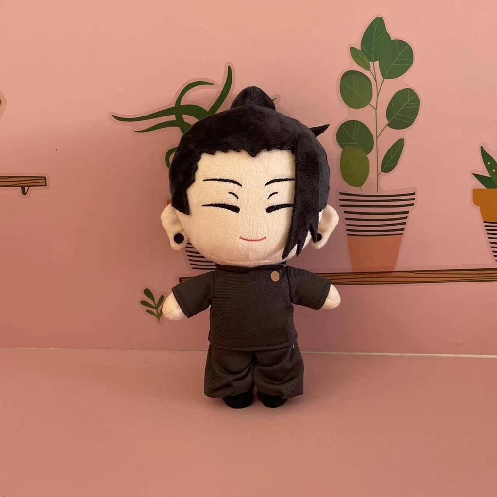 20cm JJK Plush Mahito Plush Nanami Kento Inumaki Toge Fushiguro Toji Anime Figure Stuffed Kawaii Doll Birthday Collection Gift
